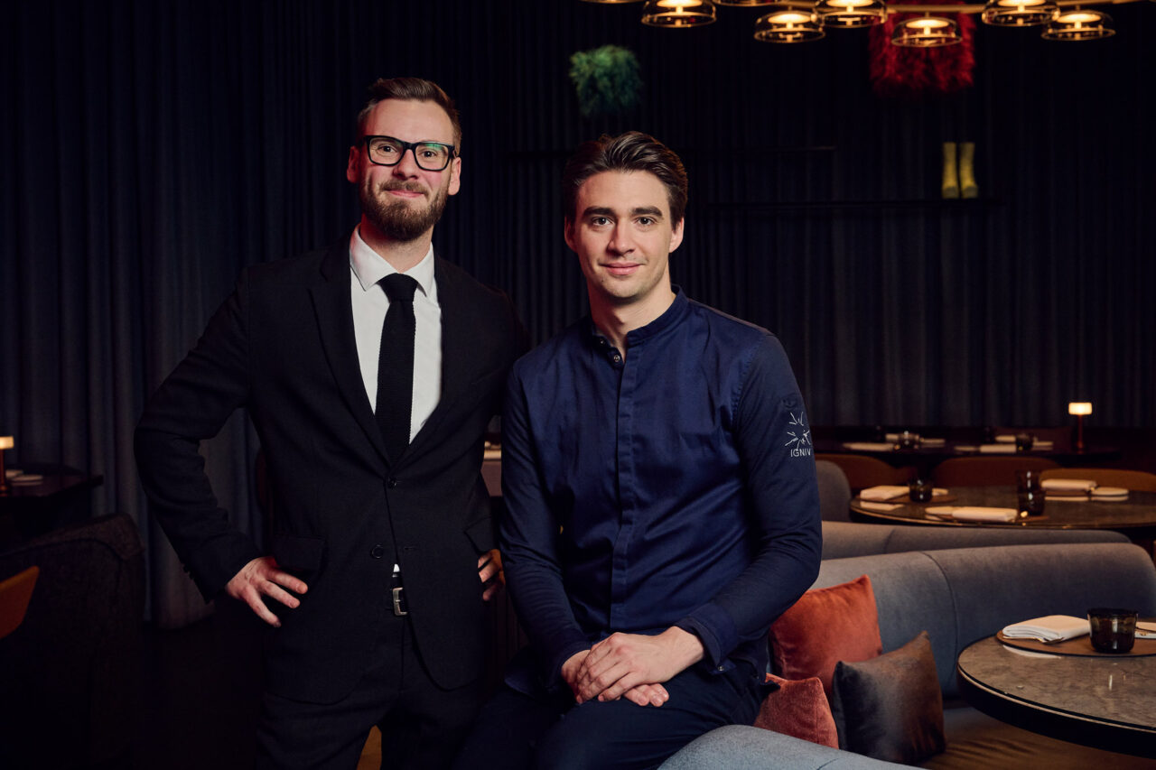 Daniel Zeindlhofer, Head chef & Manuel Beer, Host